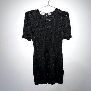 Beaded dress from the 80s